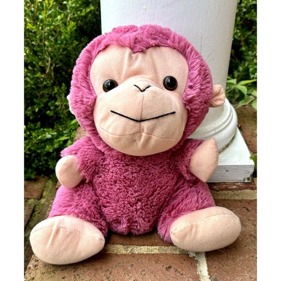 Galplush Pink Monkey Plush 10” - Picture 1 of 4